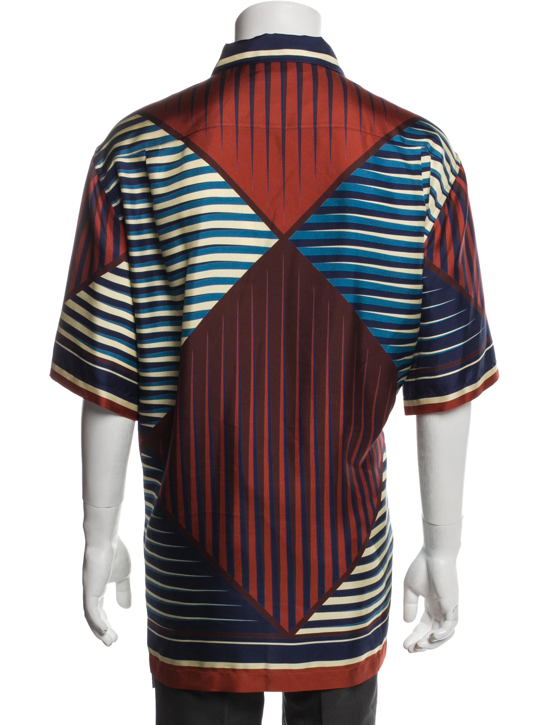 Dolce & Gabbana Silk Striped Shirt