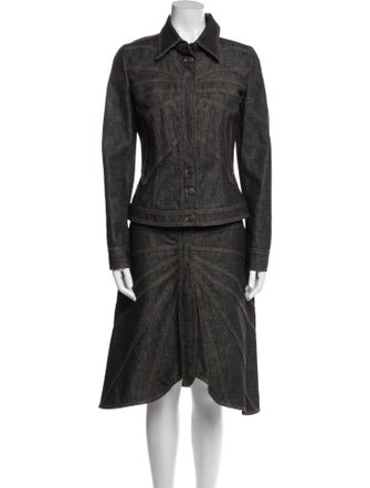 Dolce & Gabbana Printed Skirt Suit