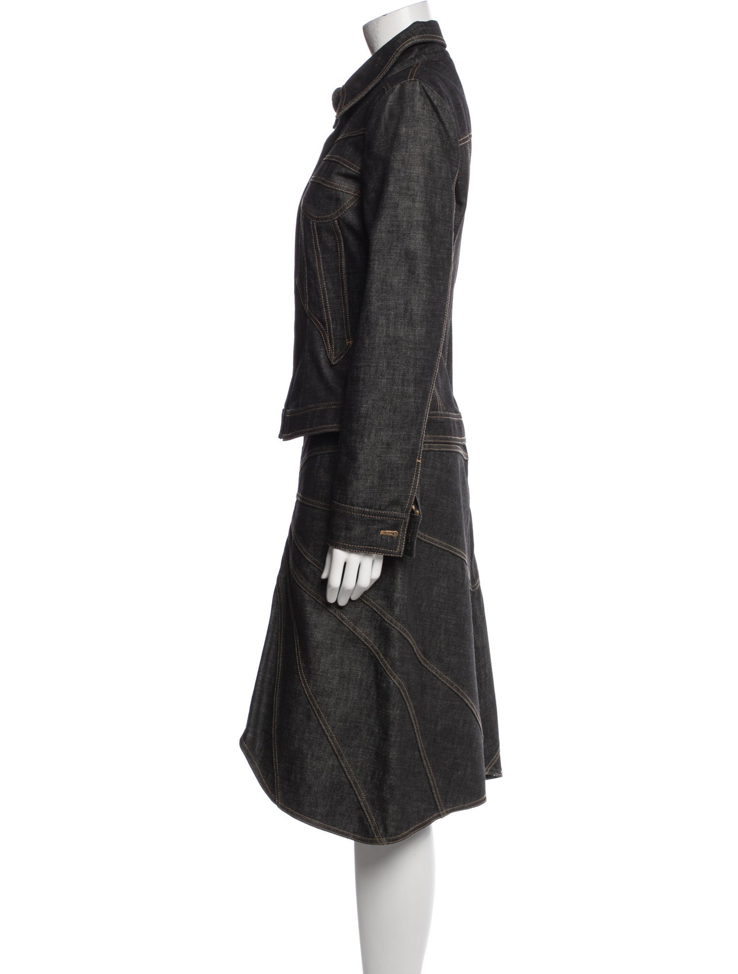 Dolce & Gabbana Printed Skirt Suit