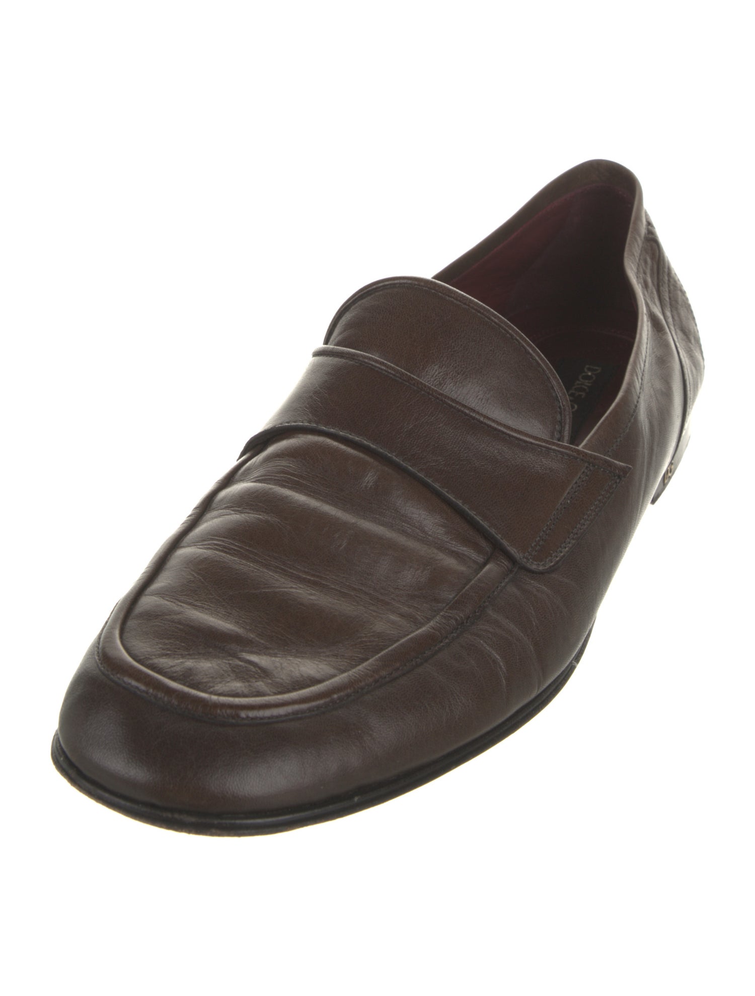 Dolce & Gabbana Leather Dress Loafers