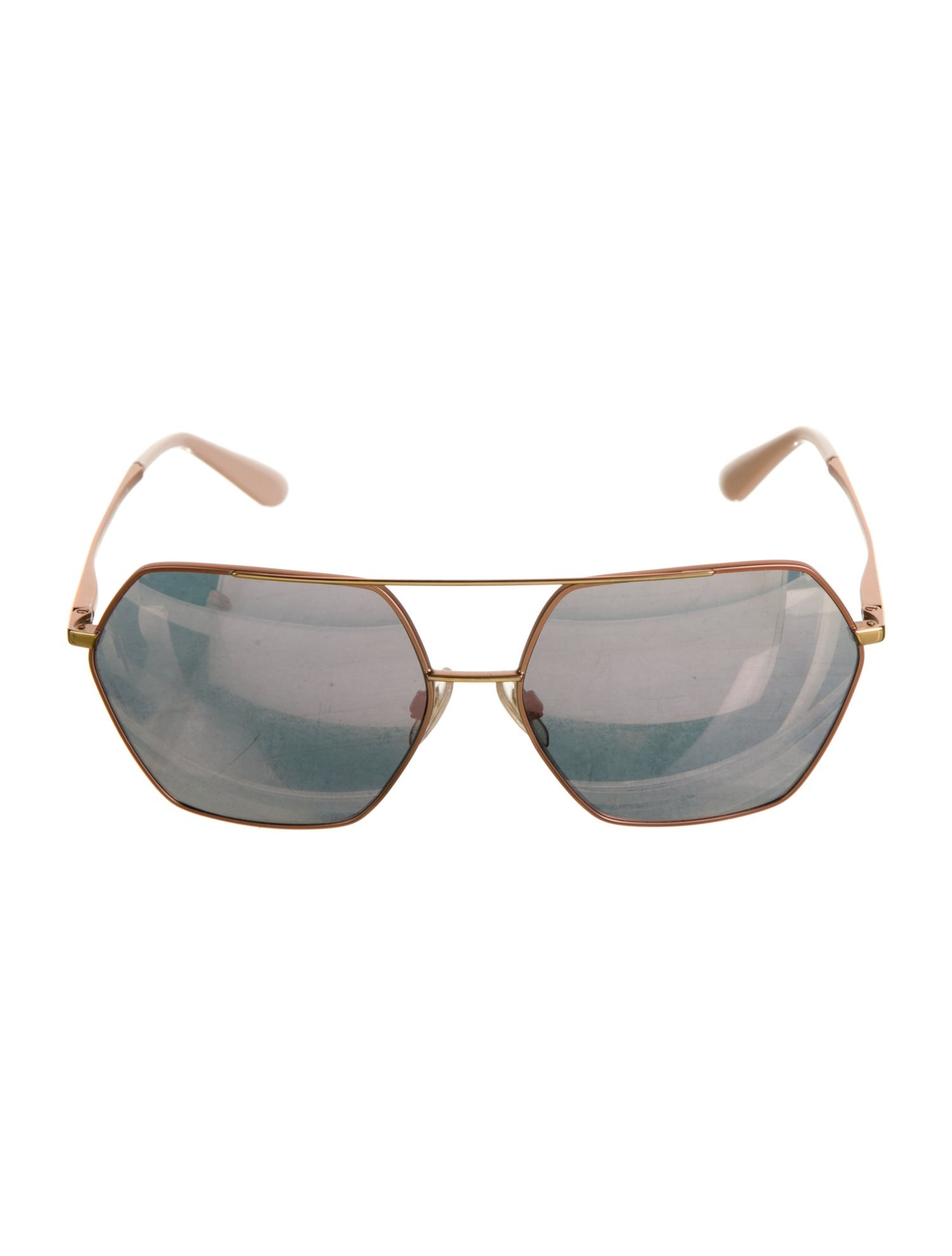 Dolce & Gabbana Aviator Tinted Sunglasses