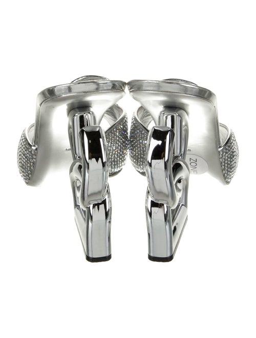 Dolce & Gabbana Crystal Crystal Embellishments Slides