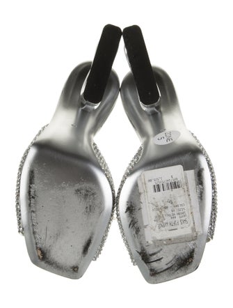 Dolce & Gabbana Crystal Crystal Embellishments Slides