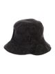 Dolce & Gabbana Black Pattern Printed Cotton Bucket Hat