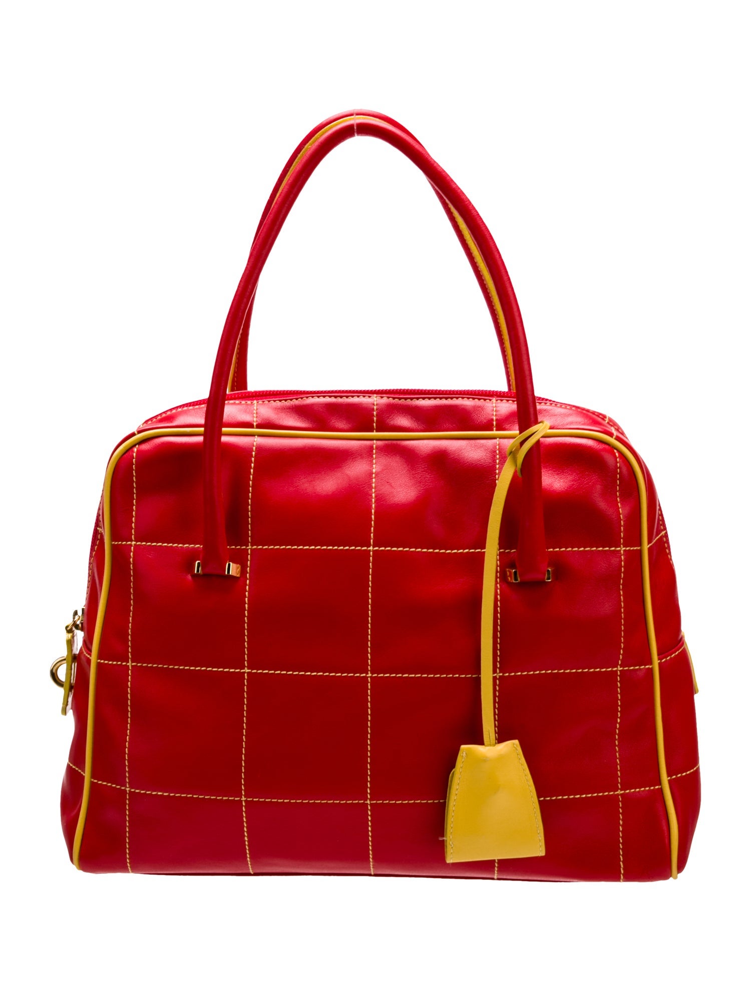 Dolce & Gabbana Leather Top Handle Bag