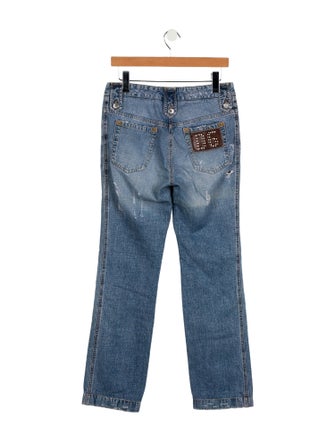 Dolce & Gabbana Mid-Rise Straight Leg Jeans