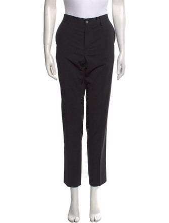Dolce & Gabbana Virgin Wool Straight Leg Pants