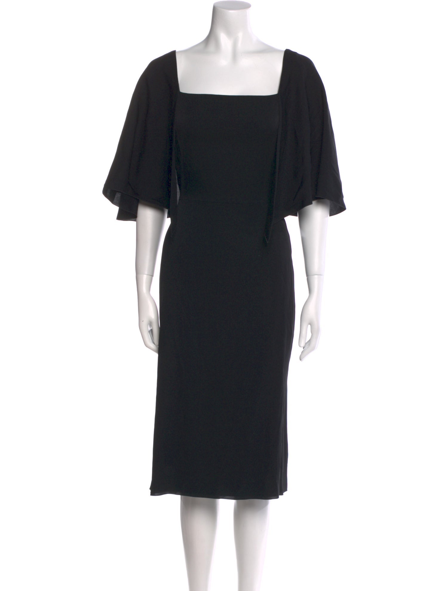 Dolce & Gabbana Silk Midi Length Dress