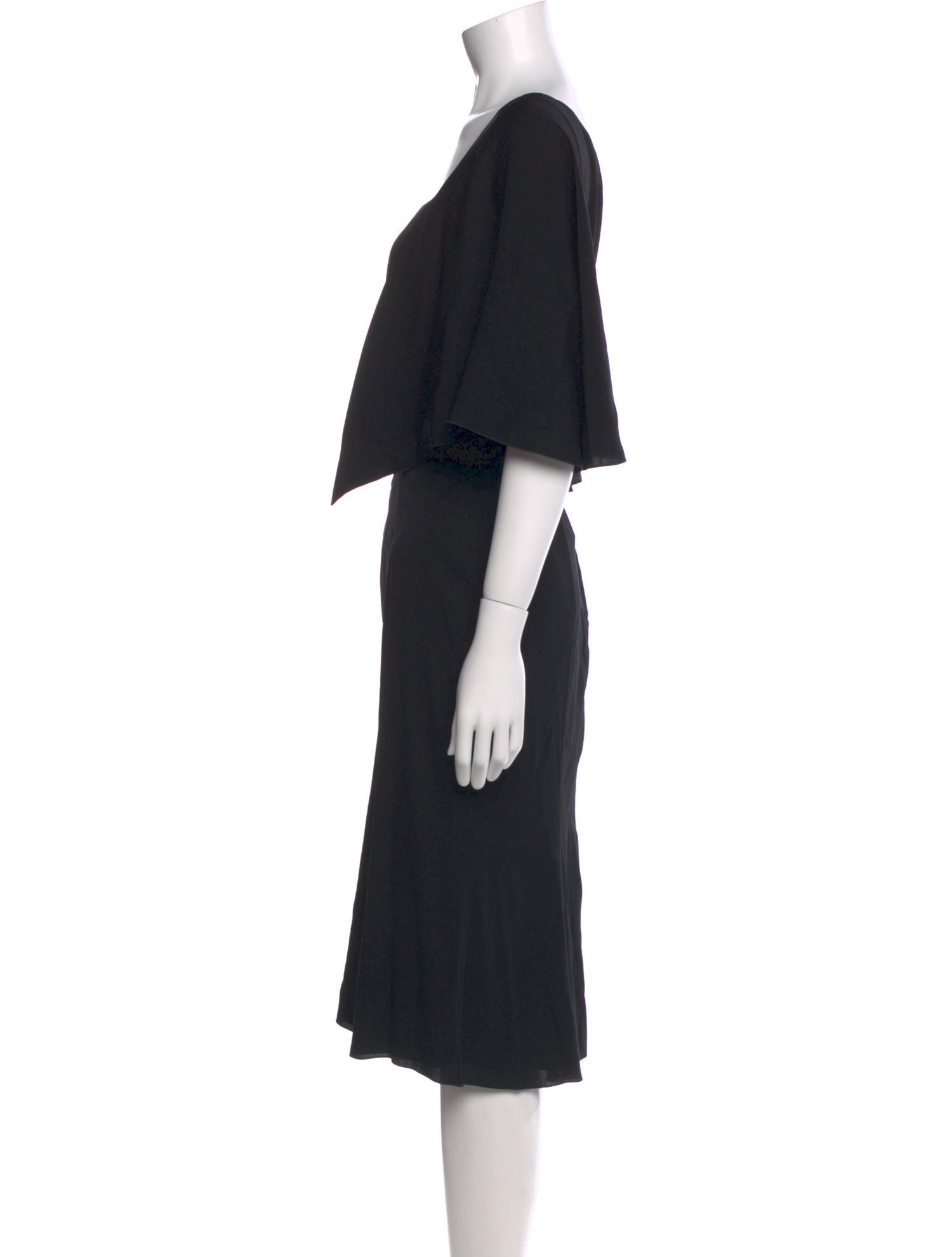 Dolce & Gabbana Silk Midi Length Dress
