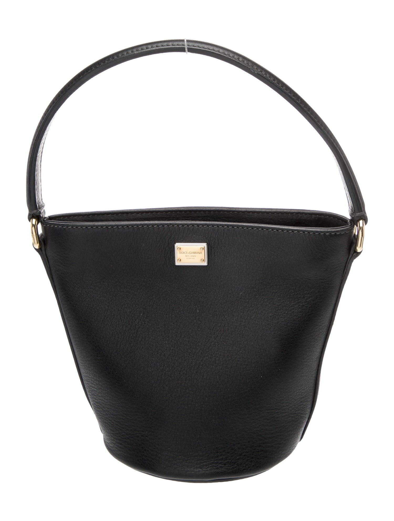 Dolce & Gabbana Leather Bucket Bag