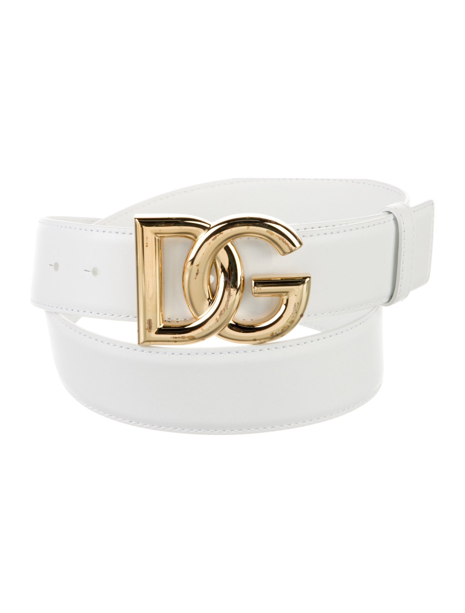 Dolce & Gabbana Leather Belt w/ Tags