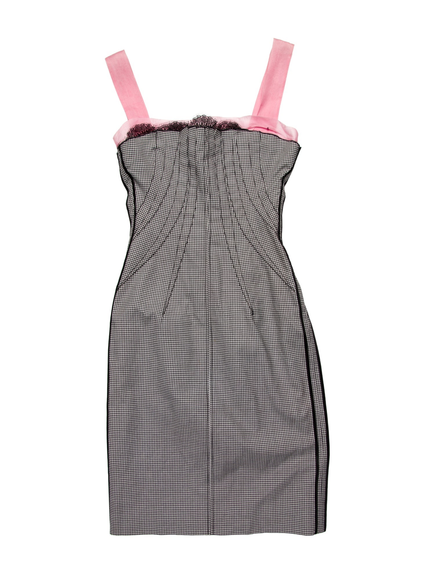 Dolce & Gabbana Houndstooth Print Mini Dress