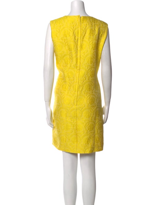 Dolce & Gabbana Bateau Neckline Mini Dress