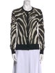 Dolce & Gabbana Virgin Wool Animal Print Sweater