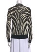 Dolce & Gabbana Virgin Wool Animal Print Sweater