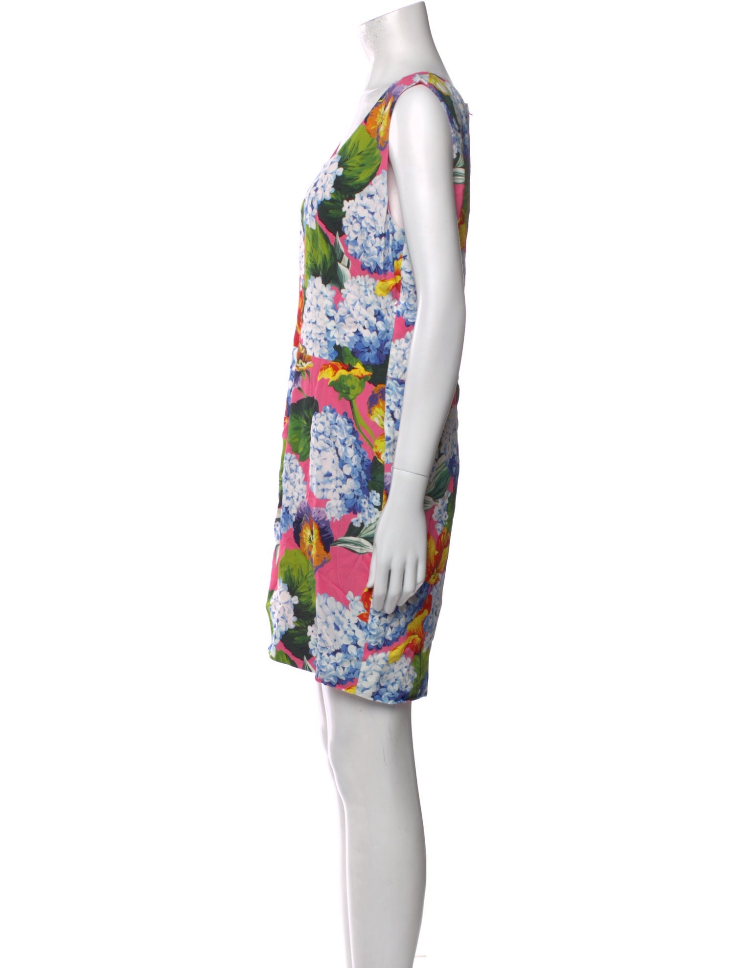 Dolce & Gabbana Floral Print Mini Dress