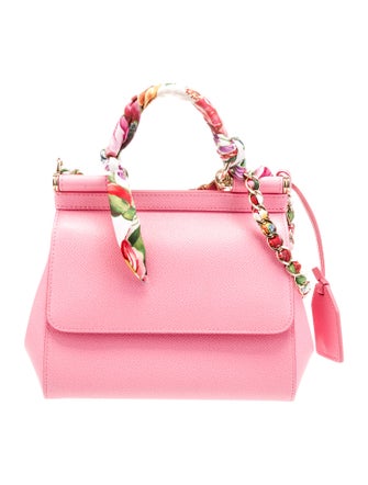 Dolce & Gabbana Leather Top Handle Bag