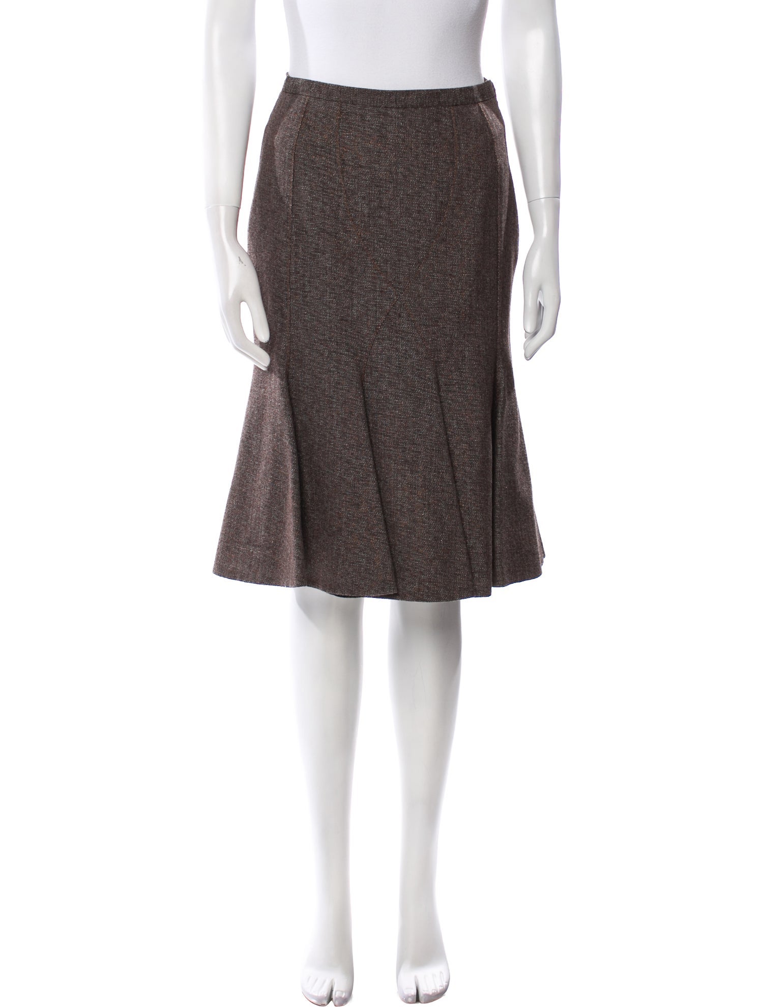 Dolce & Gabbana Wool Knee-Length Skirt