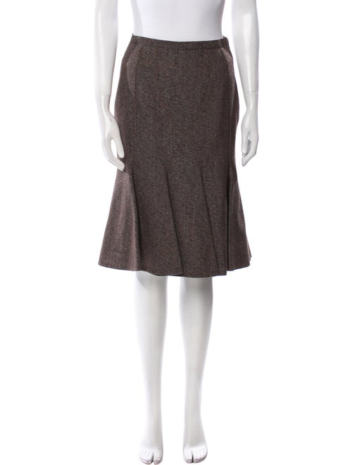 Dolce & Gabbana Wool Knee-Length Skirt