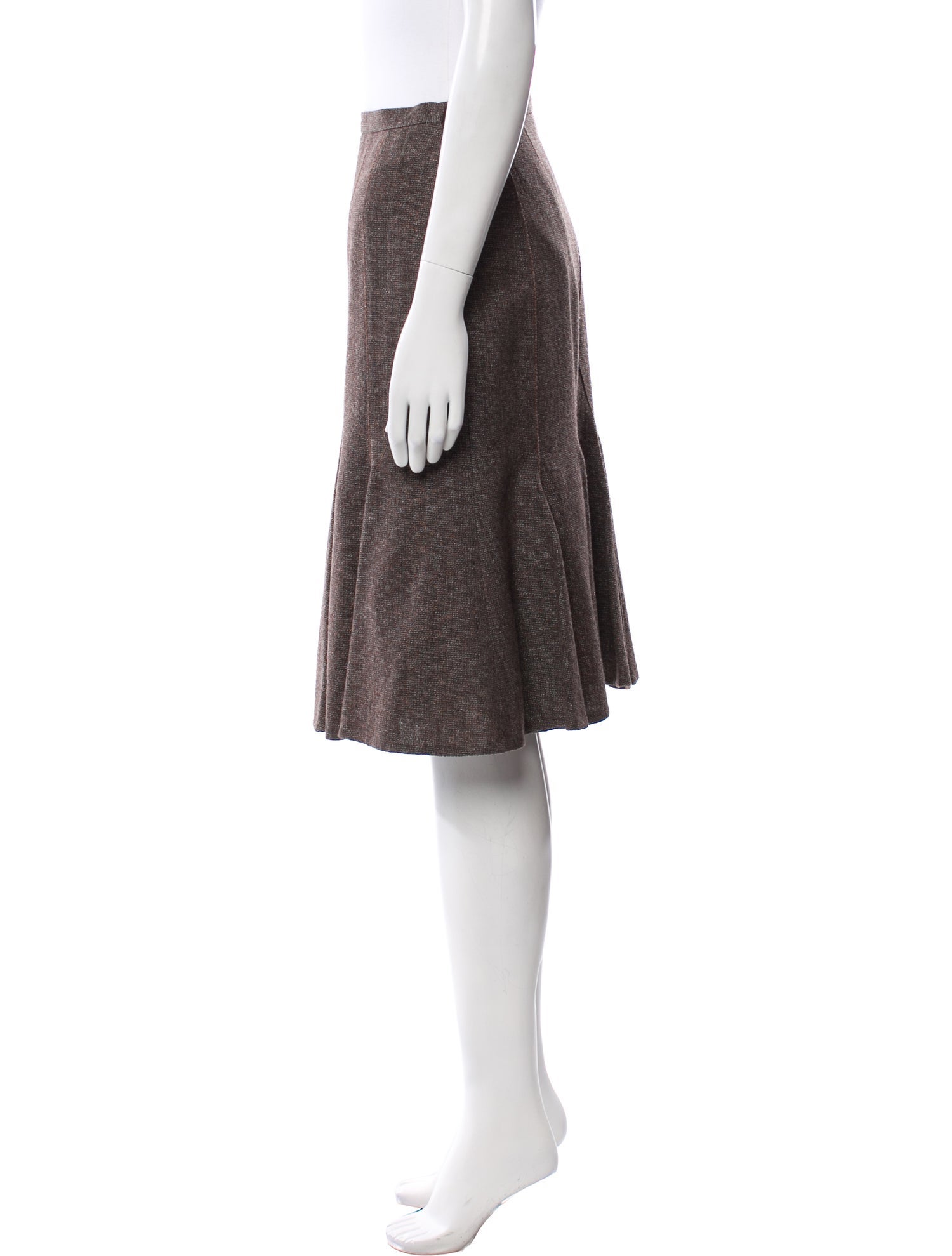 Dolce & Gabbana Wool Knee-Length Skirt