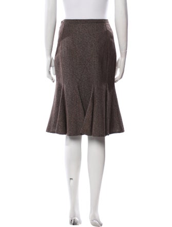 Dolce & Gabbana Wool Knee-Length Skirt