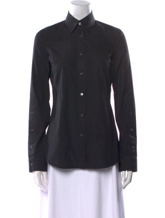 Dolce & Gabbana Long Sleeve Button-Up Top