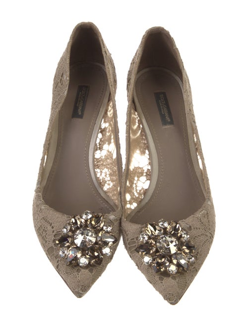 Dolce & Gabbana Lace Lace Pattern Pumps