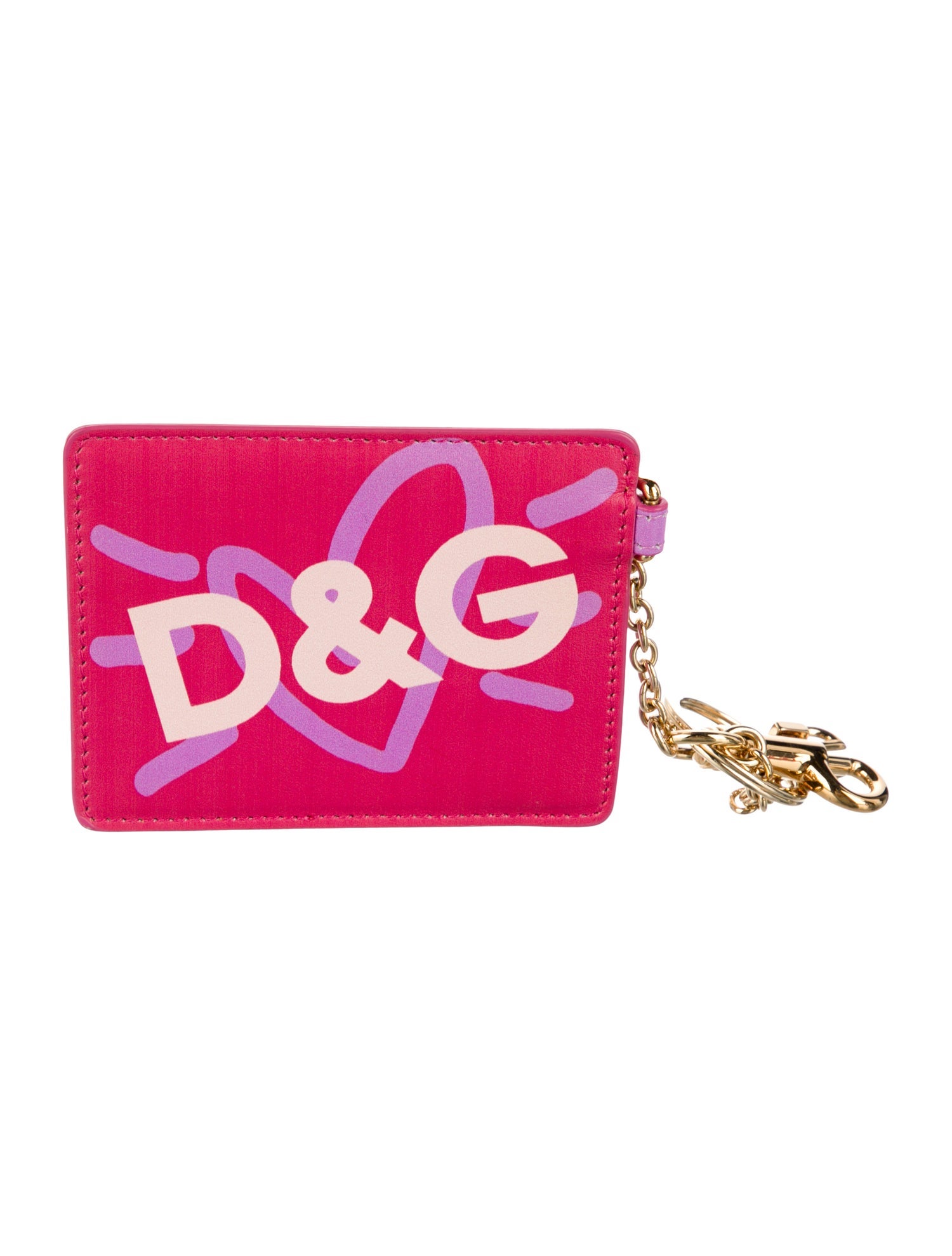 Dolce & Gabbana Leather Key Chain