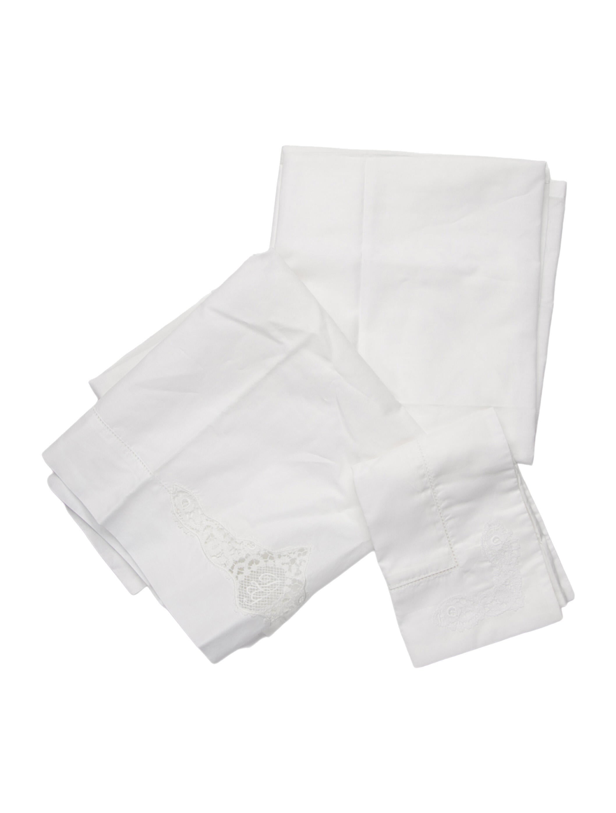 Dolce & Gabbana 3-Piece Cotton Crib Sheet Set