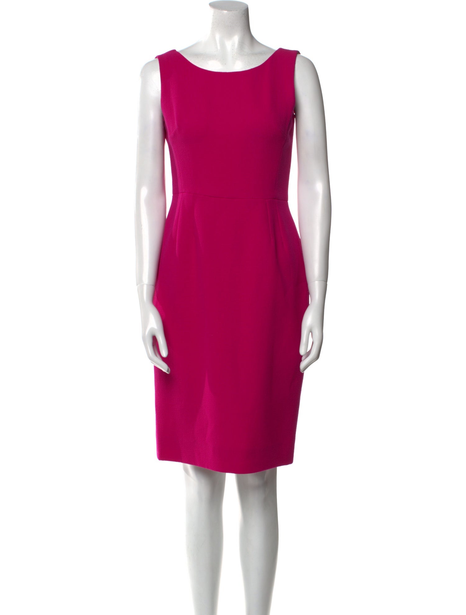 Dolce & Gabbana Wool Knee-Length Dress