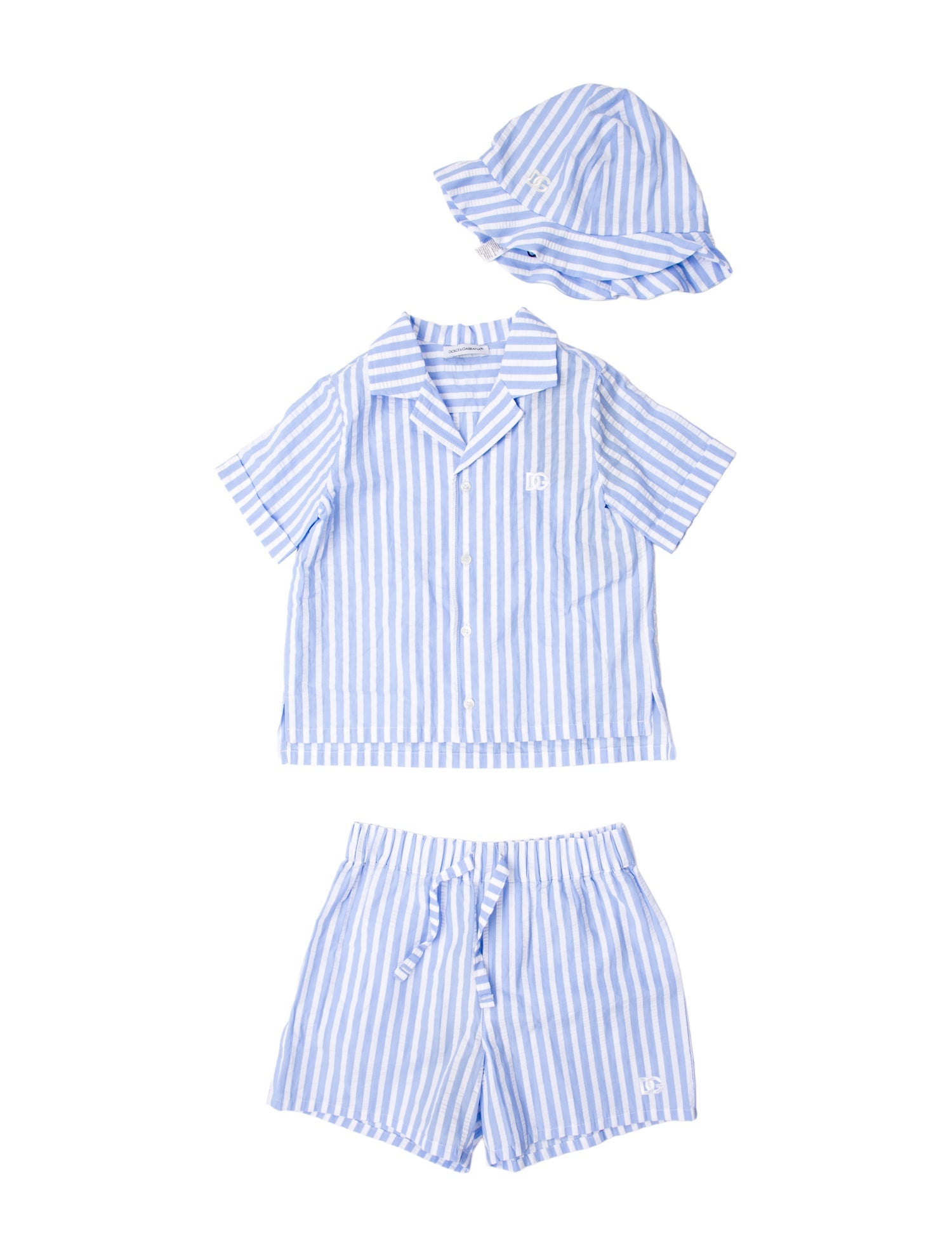 Dolce & Gabbana toddler boys' blue and white set w/Tags