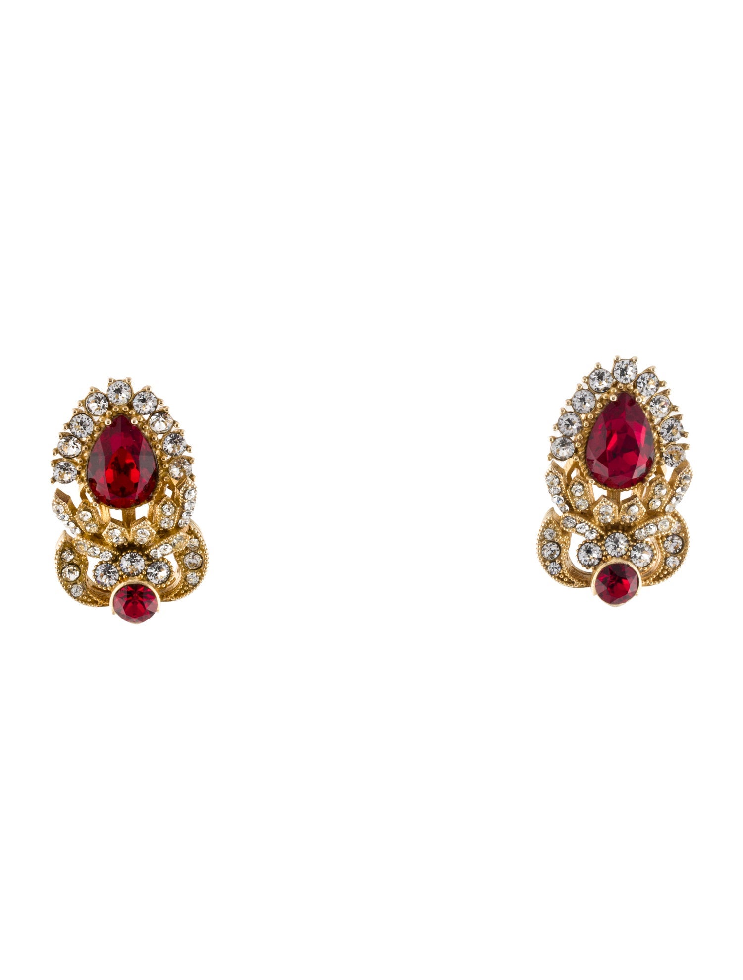 Dolce & Gabbana Crystal Stud Earrings