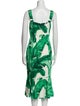 Dolce & Gabbana Silk Midi Length Dress