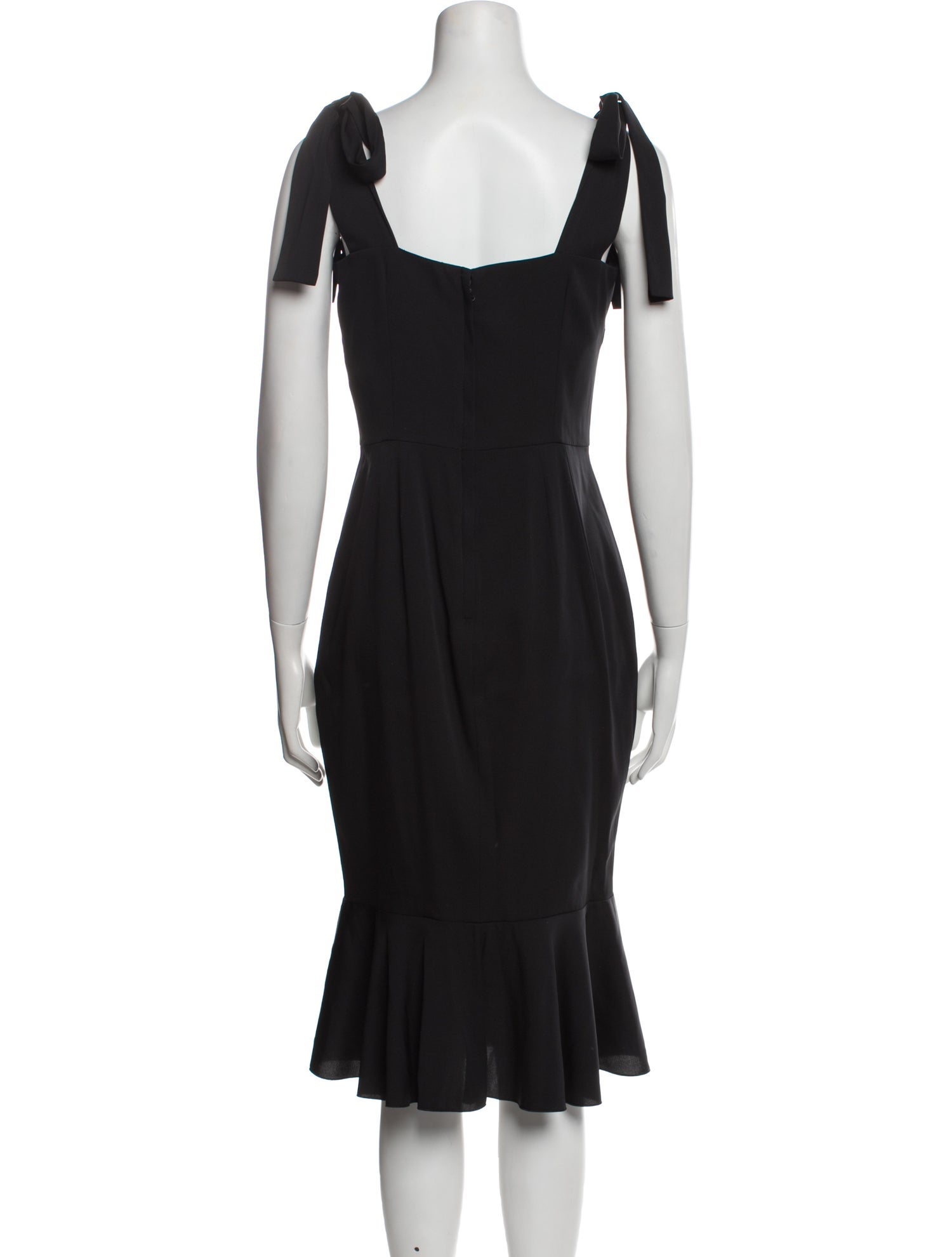 Dolce & Gabbana Silk Midi Length Dress