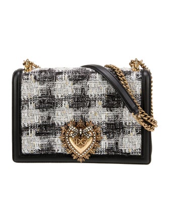 Dolce & Gabbana Tweed Small Devotion Tweed