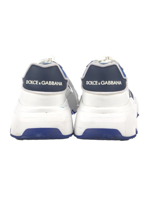 Dolce & Gabbana Leather Printed Sneakers
