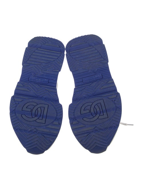 Dolce & Gabbana Leather Printed Sneakers