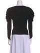 Dolce & Gabbana Virgin Wool Scoop Neck Top