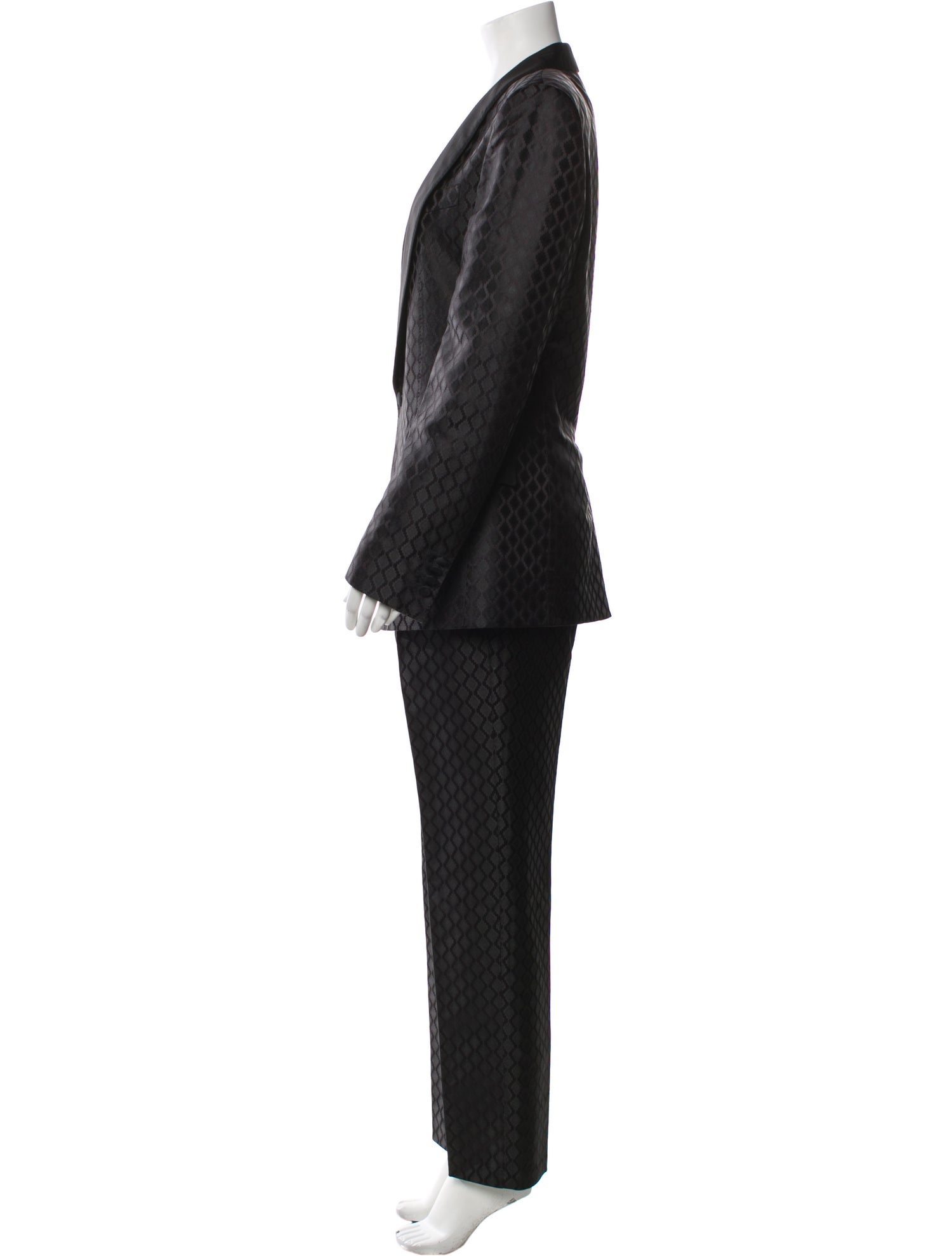 Dolce & Gabbana Silk Pantsuit