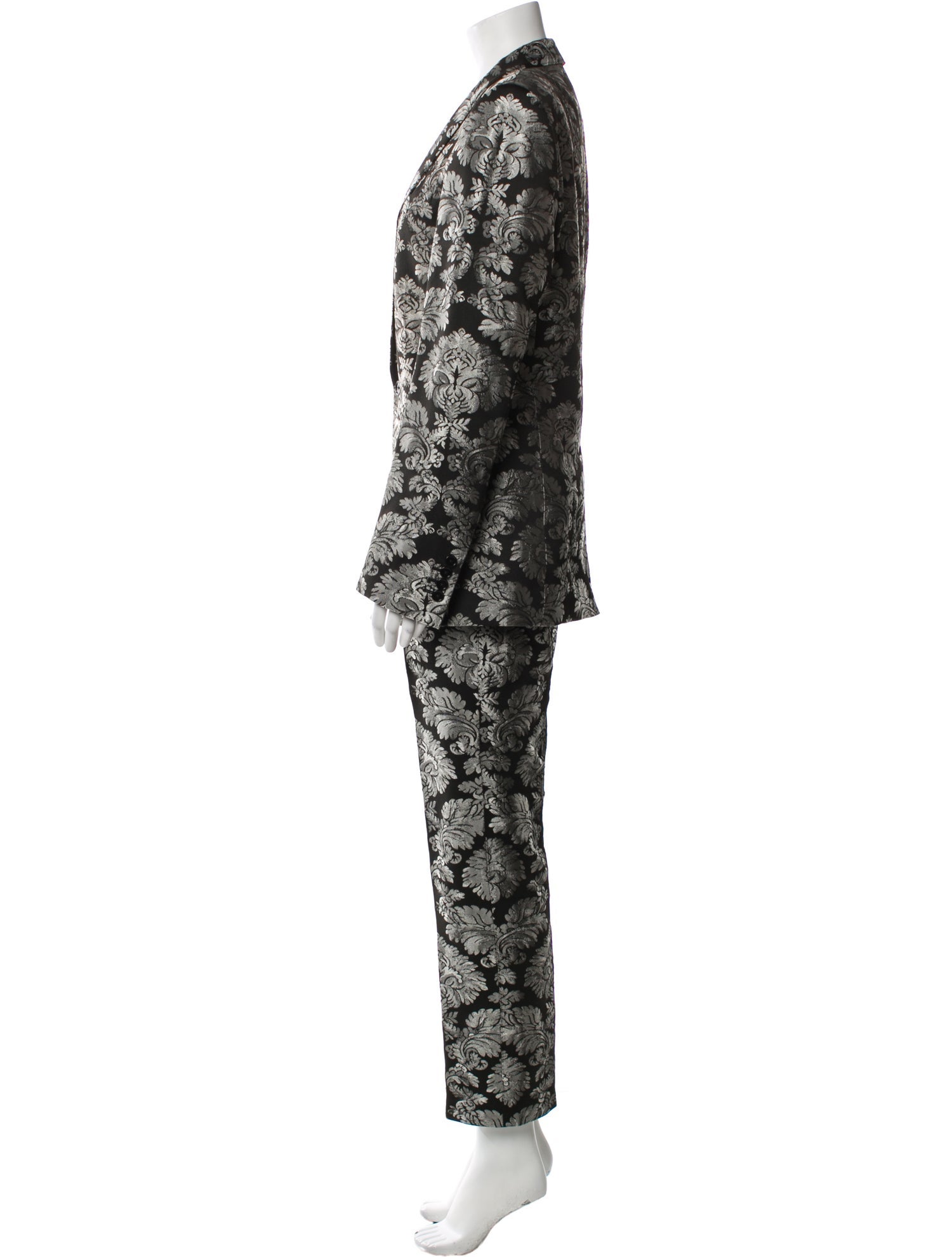 Dolce & Gabbana Printed Pantsuit w/ Tags