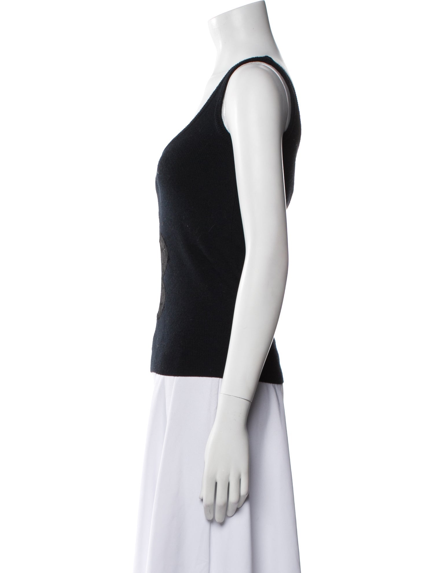 D&G Merino Wool Printed Top