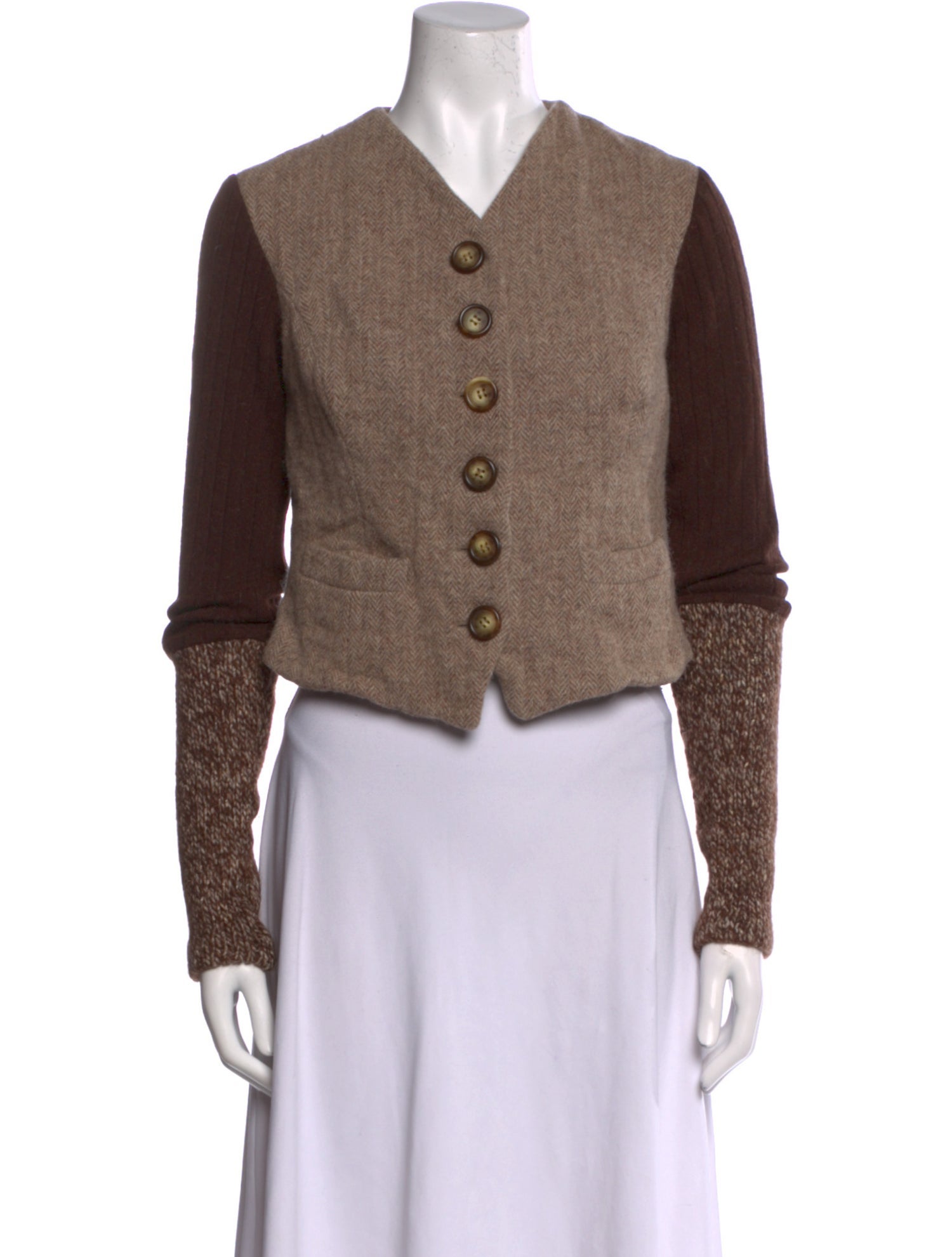 Dolce & Gabbana Wool V-Neck Sweater