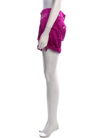 Dolce & Gabbana Silk Mini Shorts
