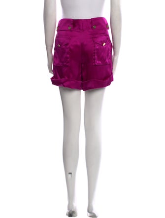 Dolce & Gabbana Silk Mini Shorts