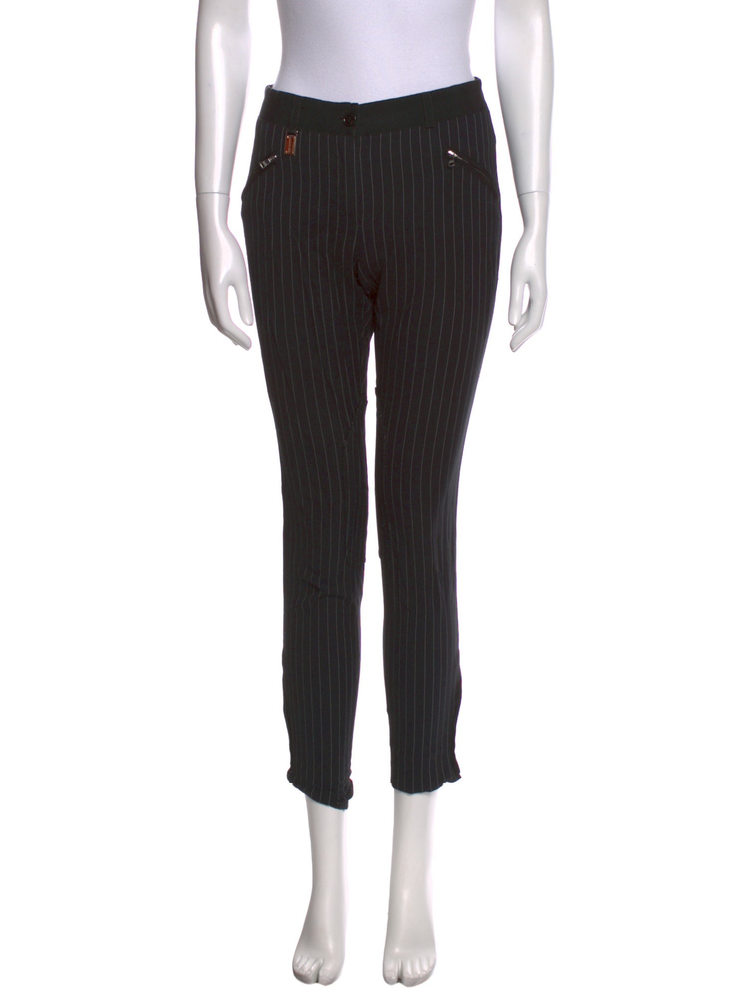 Dolce & Gabbana Virgin Wool Skinny Leg Pants