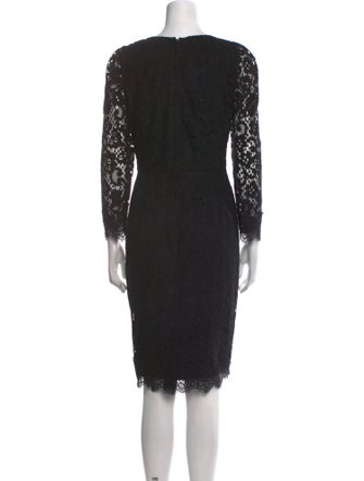 Dolce & Gabbana Lace Pattern Knee-Length Dress