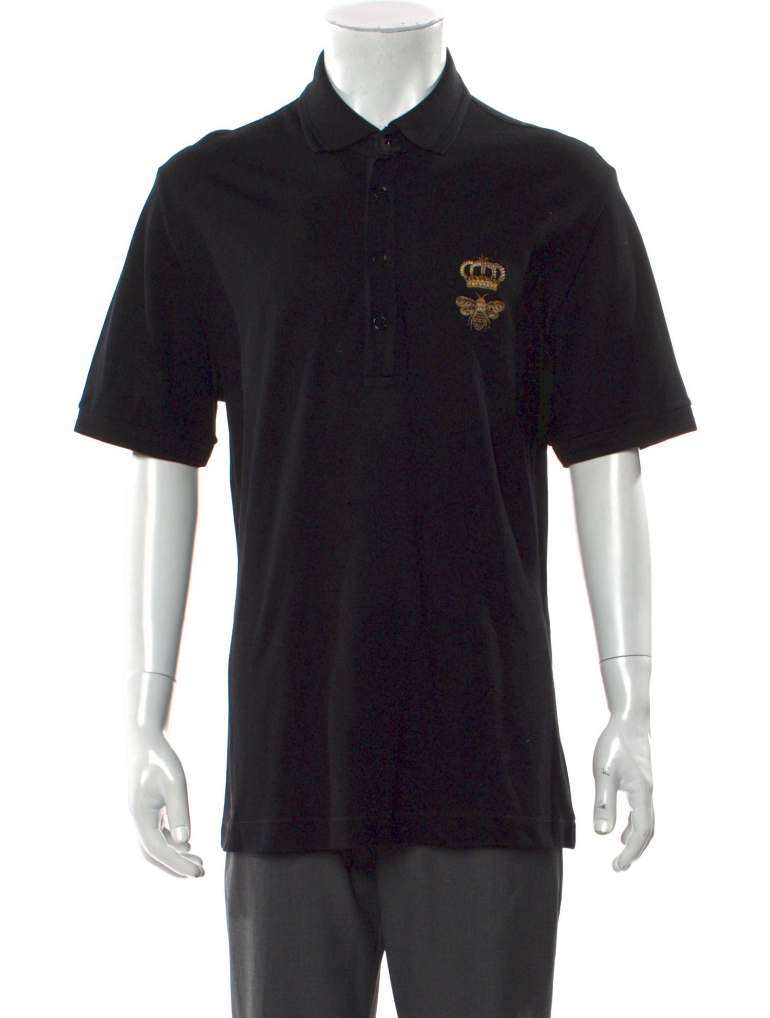 Dolce & Gabbana Collar Short Sleeve Polo Shirt