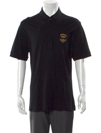 Dolce & Gabbana Collar Short Sleeve Polo Shirt