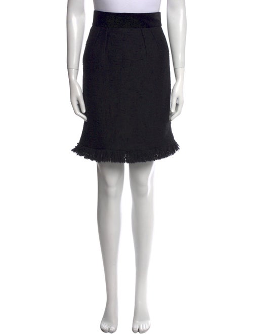 Dolce & Gabbana Lace Trim Embellishment Knee-Length Skirt