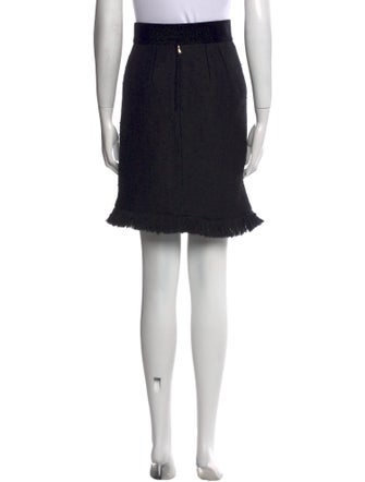 Dolce & Gabbana Lace Trim Embellishment Knee-Length Skirt